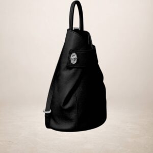 ROSARIO - Mochila de piel  - Negro