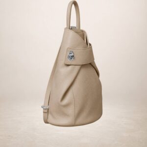 ROSARIO - Mochila de piel  - Taupe