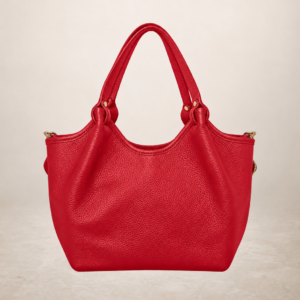 KELLI - Bolso de piel - Rojo