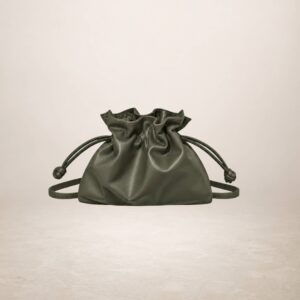 CIUFFO - Bolso de piel napa - Verde militar