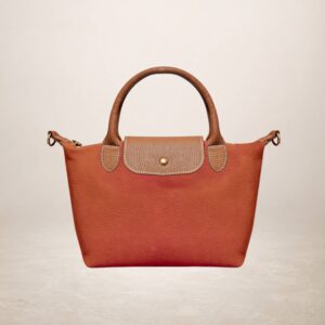 SIENA - Bolso de piel  - Teja