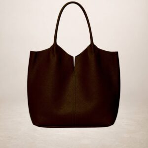 NERINA - Bolso de piel - Marron nogal