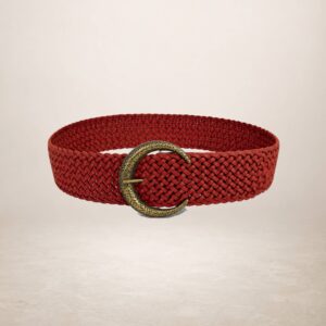 LIMIA - Cinturon de piel - Rojo