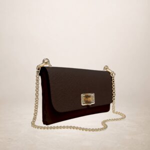 LUCE DI AMALFI - Bolso de piel - Marron chocolate