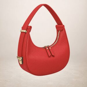 CARAMELLO - Bolsos de piel - Rojo fuego