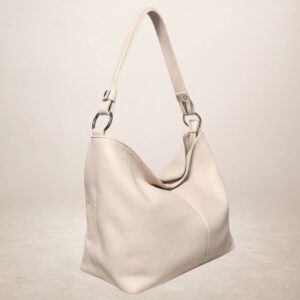 DORIANA - Bolso de piel - Taupe