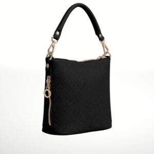 ISTELIA - Bolso de piel - Negro