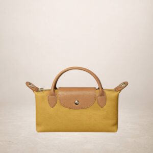 SIENA MINI - Bolso de piel - Mostaza