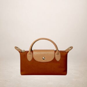 SIENA MINI - Bolso de piel - Teja