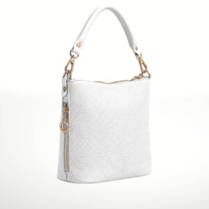 ISTELIA - Bolso de piel - Blanco