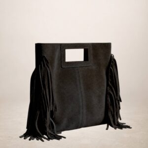 VENAS - Bolso de mano de piel Gamuza 243710 - Marron cafe