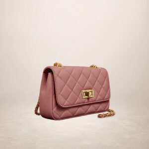 GABRIELLA - Bolso de Piel - Rosa antigo
