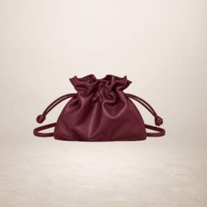 CIUFFO - Bolso de piel napa - Rojo oscuro