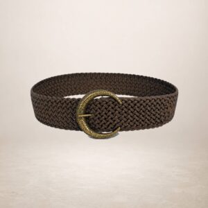 LIMIA - Cinturon de piel - Marron cafe