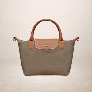 SIENA - Bolso de piel  - Taupe oscuro