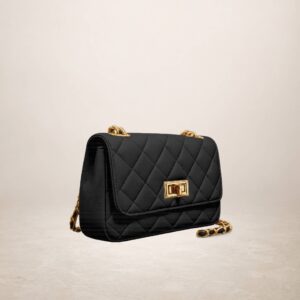 GABRIELLA - Bolso de Piel - Negro