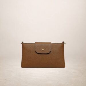 TERESA - Bolso de piel - Marron oscuro