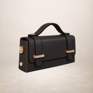 FIAMMETTA - Bolso de piel cuero - Marron cafe