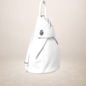 ROSARIO - Mochila de piel - Blanco