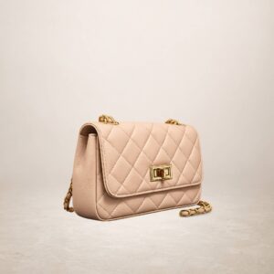 GABRIELLA - Bolso de Piel - Rosa nudo