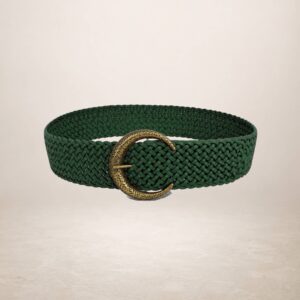 LIMIA - Cinturon de piel - Verde