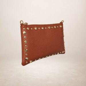 UNIMAR - Bolso de piel - Teja