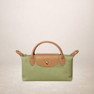 SIENA MINI - Bolso de piel - Verde manzana