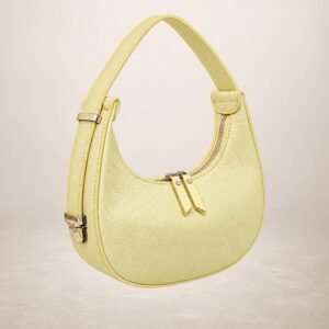 CARAMELLO - Bolsos de piel - Amarillo pastel