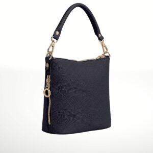 ISTELIA - Bolso de piel - Azul noche
