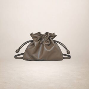 CIUFFO - Bolso de piel napa - Taupe oscuro