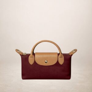 SIENA MINI - Bolso de piel - Burdeos