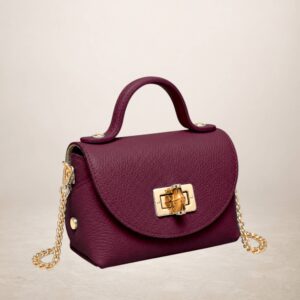 GINEVRA - Bolso de piel 260316 - Burdeos