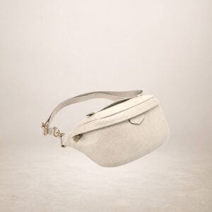 GIORDANIA - Bolso riñonera de piel - Beis