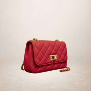 GABRIELLA - Bolso de Piel - Rojo