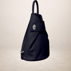 ROSARIO - Mochila de piel - Azul noche