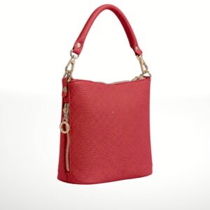 ISTELIA - Bolso de piel - Rojo