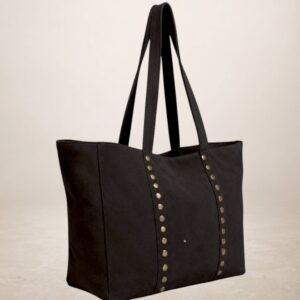 CELINA - Bolso Tote de piel Gamuza - Marron cafe