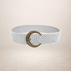 LIMIA - Cinturon de piel - Blanco